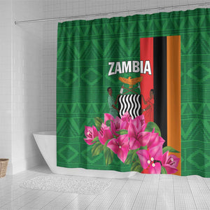 Icitungu ca Zambia Shower Curtain Africa Bougainvillea