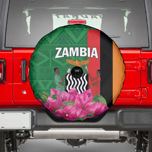 Icitungu ca Zambia Spare Tire Cover Africa Bougainvillea