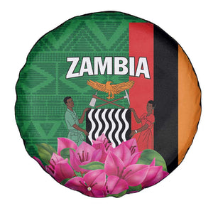 Icitungu ca Zambia Spare Tire Cover Africa Bougainvillea