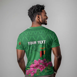 Personalized Icitungu ca Zambia T shirt Africa Bougainvillea