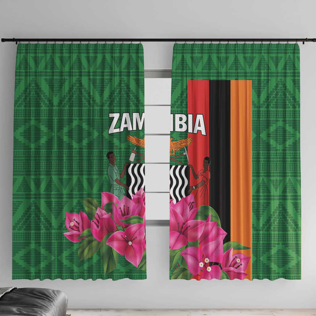 Icitungu ca Zambia Window Curtain Africa Bougainvillea