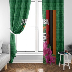 Icitungu ca Zambia Window Curtain Africa Bougainvillea