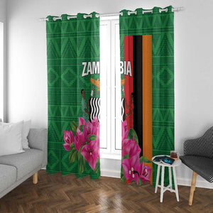 Icitungu ca Zambia Window Curtain Africa Bougainvillea