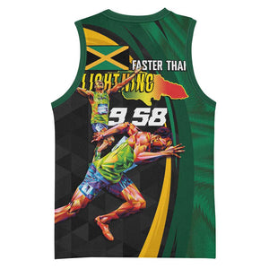 Proud of Jamaican Basketball Jersey Faster Than Lightning-9.58 Seconds LT03