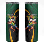 Proud of Jamaican Skinny Tumbler Faster Than Lightning-9.58 Seconds - African Pride