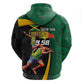 Proud of Jamaican Zip Hoodie Faster Than Lightning-9.58 Seconds - African Pride