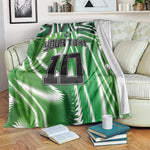 Custom Nigeria Football Blanket Sporty Super Eagles