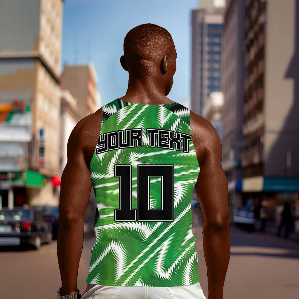 Custom Nigeria Football Men Tank Top Sporty Super Eagles
