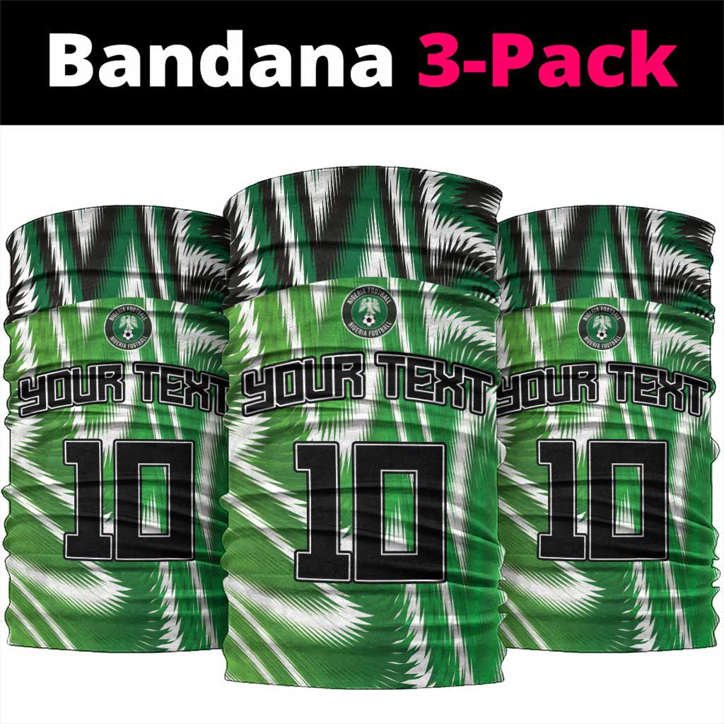 Custom Nigeria Football Neck Gaiter Sporty Super Eagles LT03