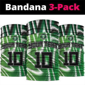Custom Nigeria Football Neck Gaiter Sporty Super Eagles LT03