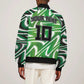 Custom Nigeria Football Sleeve Zip Bomber Jacket Sporty Super Eagles