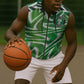 Custom Nigeria Football Sleeveless Zip Hoodie Sporty Super Eagles - African Pride