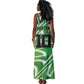 Custom Nigeria Football Tank Maxi Dress Sporty Super Eagles