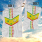 Custom Senegal Football Garden Flag Tricolor African Stripes Motif Sporty Style - African Pride