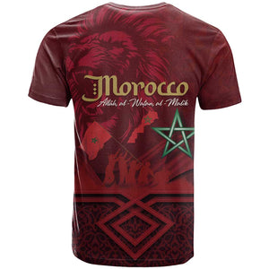 Happy Proclamation of Independence of Morocco T shirt Barbary Lion's Roar - Fight for Free and Peace