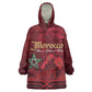 Happy Proclamation of Independence of Morocco Wearable Blanket Hoodie Barbary Lion's Roar - Fight for Free and Peace