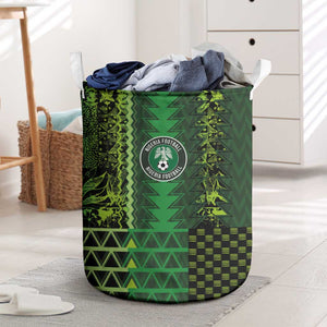 Nigeria Football Laundry Basket The Naija-Tribal Sporty Style - African Pride