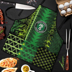 Nigeria Football Apron The Naija-Tribal Sporty Style - African Pride