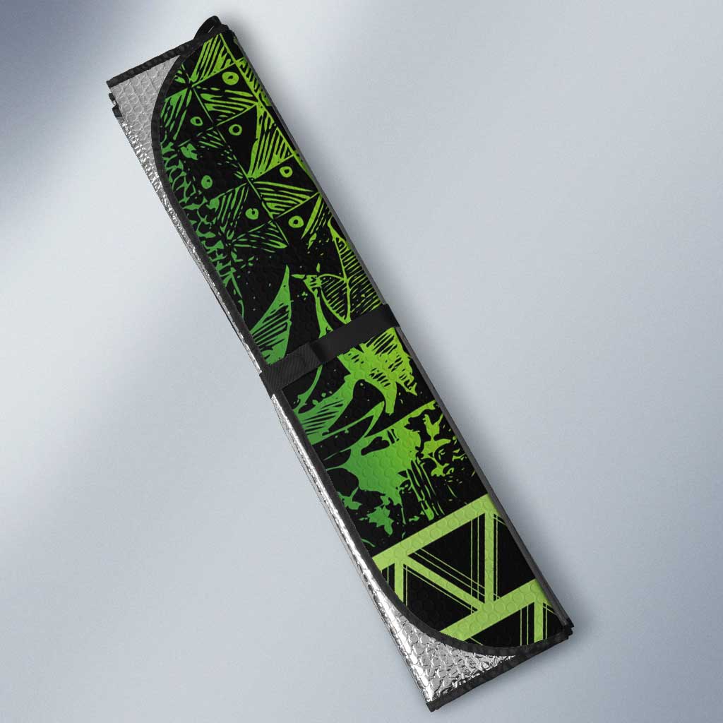 Nigeria Football Auto Sun Shade The Naija-Tribal Sporty Style - African Pride