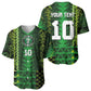 Custom Nigeria Football Baseball Jersey The Naija-Tribal Sporty Style - African Pride