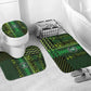 Nigeria Football Bathroom Set The Naija-Tribal Sporty Style - African Pride