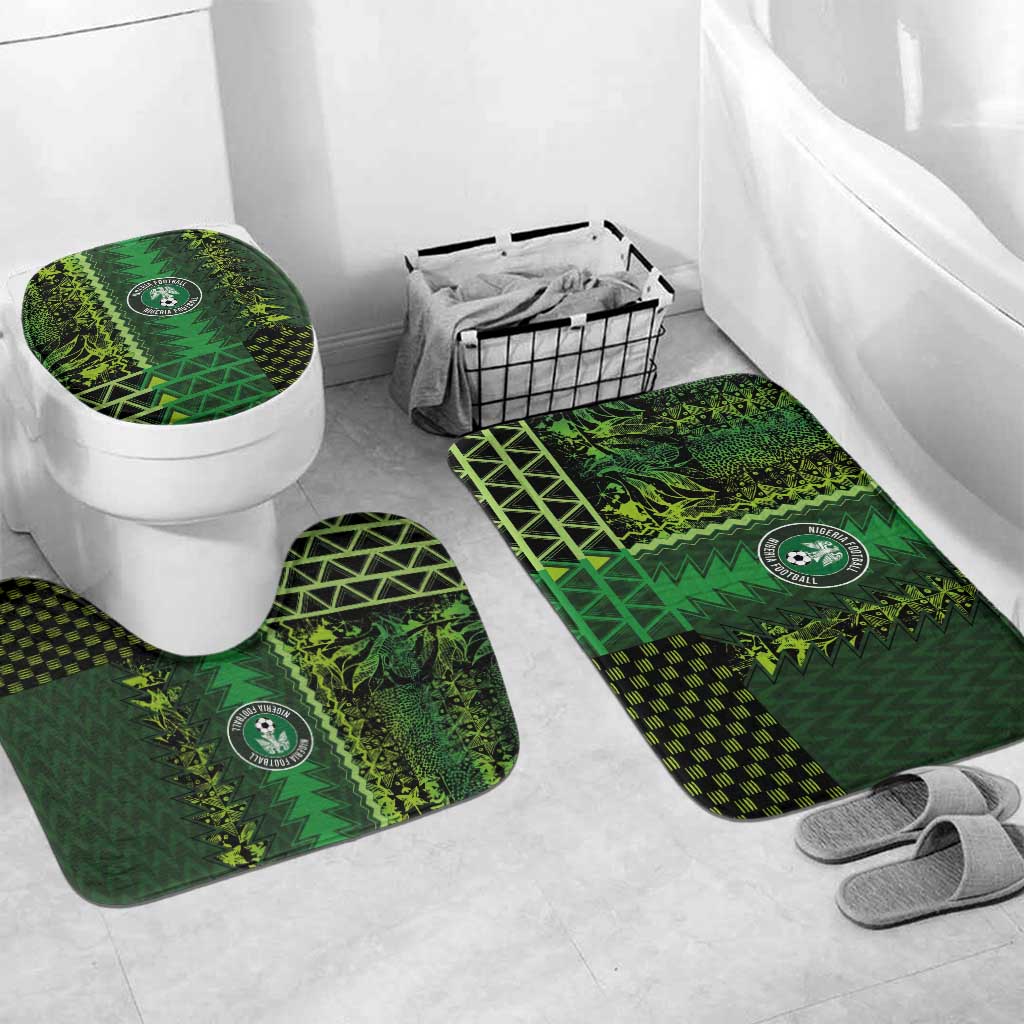 Nigeria Football Bathroom Set The Naija-Tribal Sporty Style - African Pride