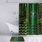 Nigeria Football Bathroom Set The Naija-Tribal Sporty Style - African Pride