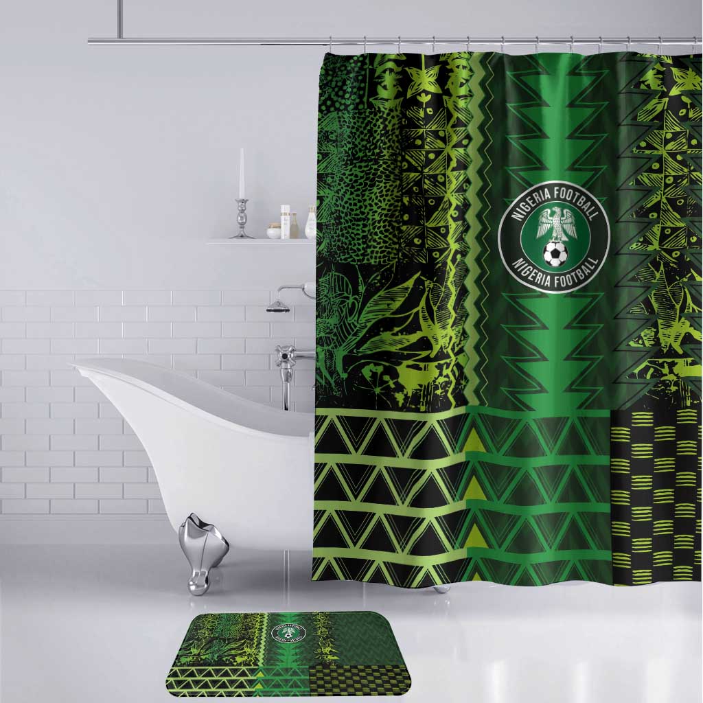 Nigeria Football Bathroom Set The Naija-Tribal Sporty Style - African Pride