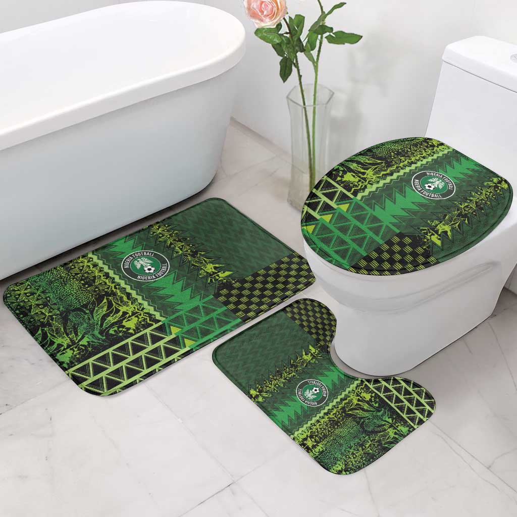 Nigeria Football Bathroom Set The Naija-Tribal Sporty Style - African Pride
