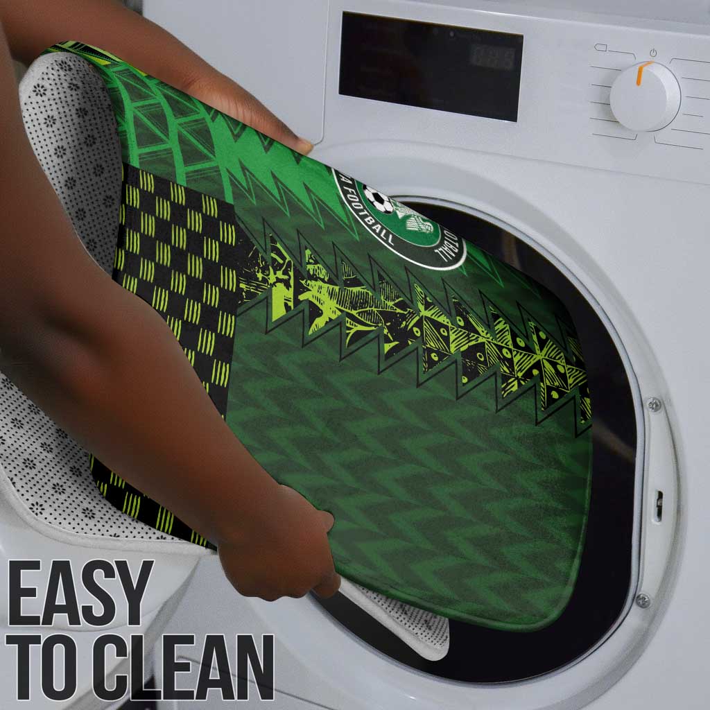 Nigeria Football Bathroom Set The Naija-Tribal Sporty Style - African Pride