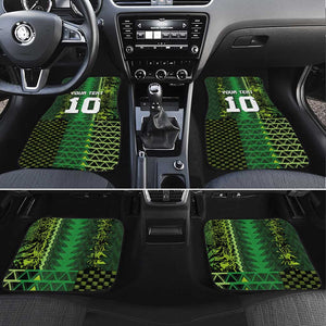 Custom Nigeria Football Car Mats The Naija-Tribal Sporty Style - African Pride