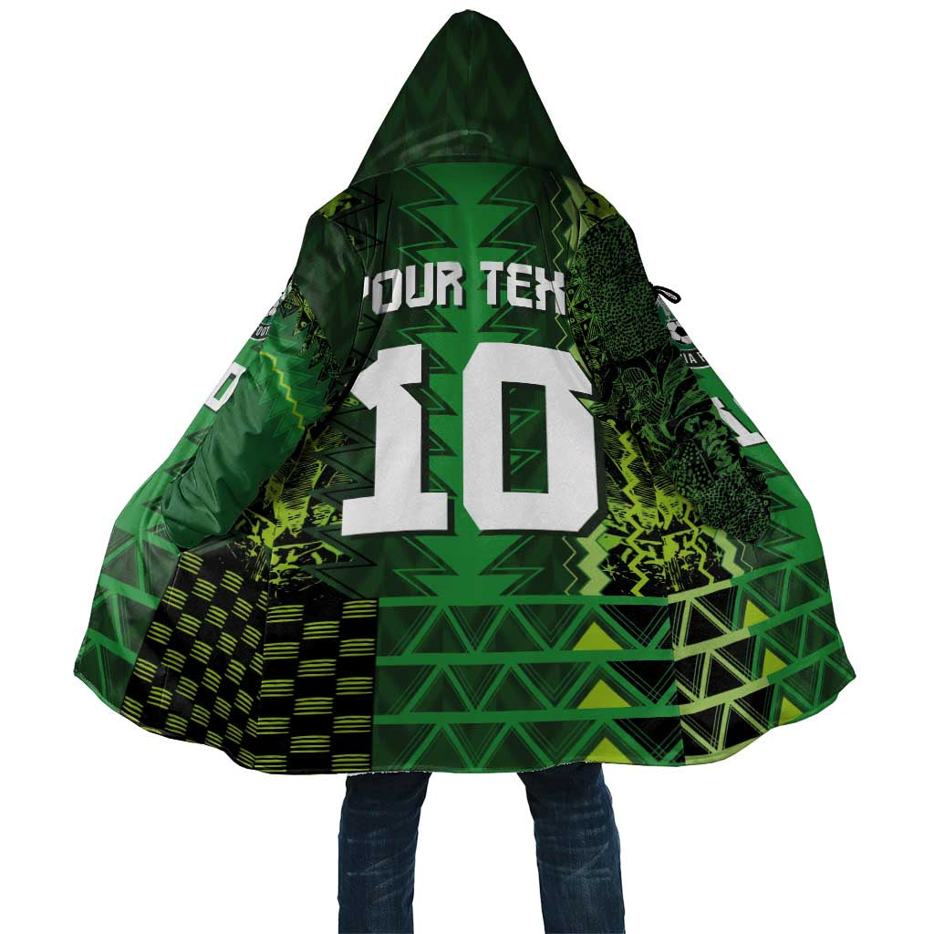 Custom Nigeria Football Cloak The Naija-Tribal Sporty Style - African Pride