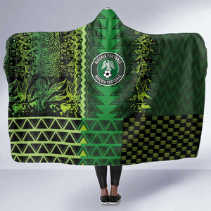 Nigeria Football Hooded Blanket The Naija-Tribal Sporty Style - African Pride