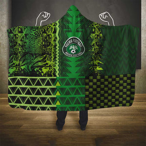 Nigeria Football Hooded Blanket The Naija-Tribal Sporty Style - African Pride