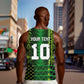 Custom Nigeria Football Men Tank Top The Naija-Tribal Sporty Style - African Pride