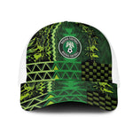 Nigeria Football Mesh Trucker Cap The Naija-Tribal Sporty Style