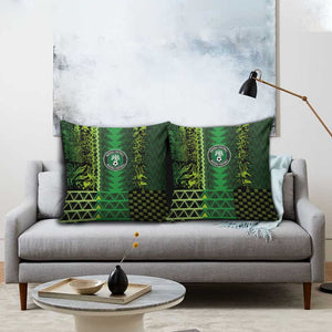 Nigeria Football Pillow Cover The Naija-Tribal Sporty Style - African Pride