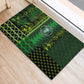 Nigeria Football Rubber Doormat The Naija-Tribal Sporty Style - African Pride
