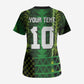 Custom Nigeria Football Scrub Top The Naija-Tribal Sporty Style - African Pride