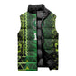 Custom Nigeria Football Sleeveless Puffer Jacket The Naija-Tribal Sporty Style - African Pride