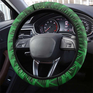 Nigeria Football Steering Wheel Cover The Naija-Tribal Sporty Style - African Pride