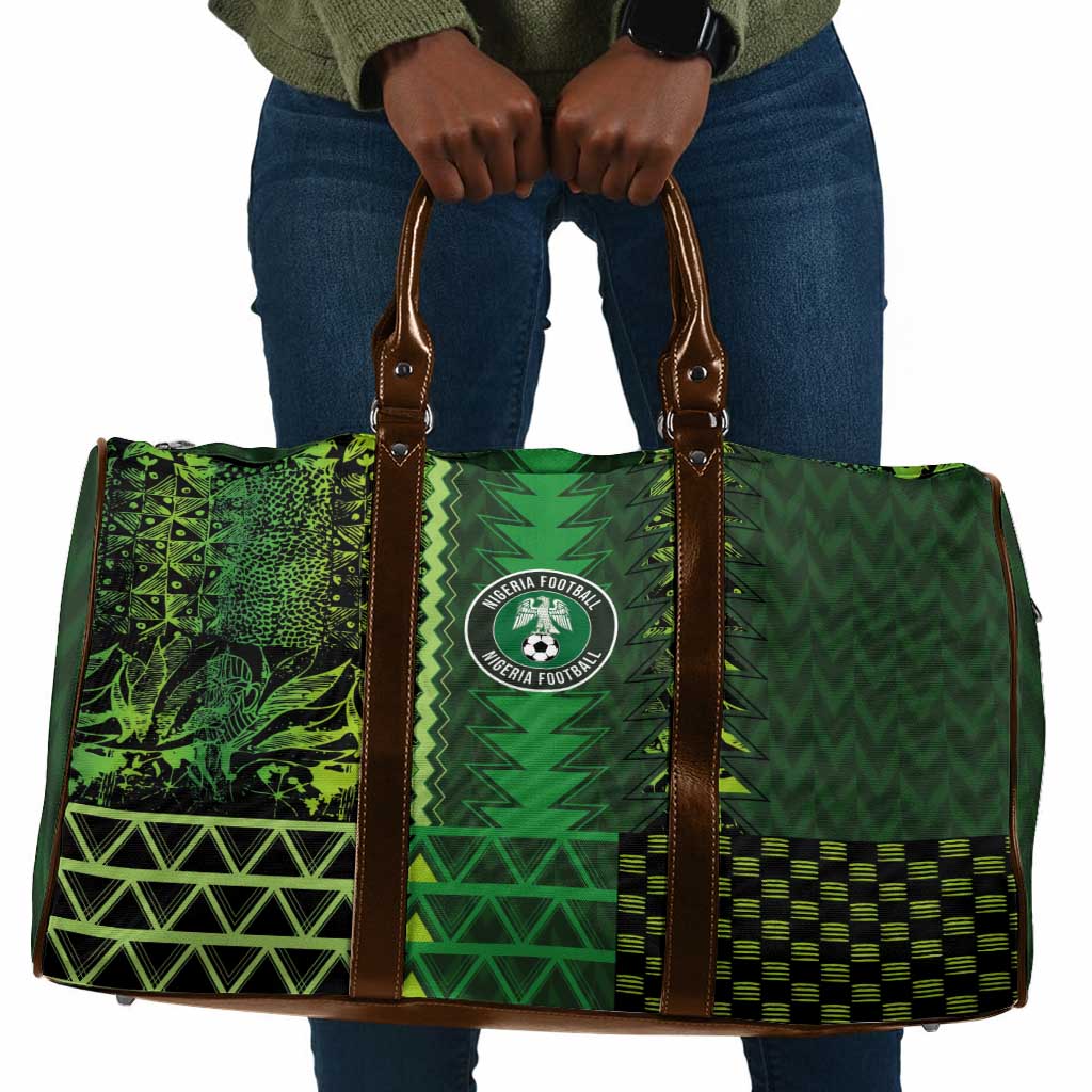 Nigeria Football Travel Bag The Naija-Tribal Sporty Style - African Pride
