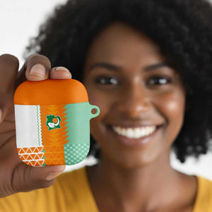 Ivory Coast Football AirPods Case Côte d'Ivoire-Tribal Sporty Style - African Pride