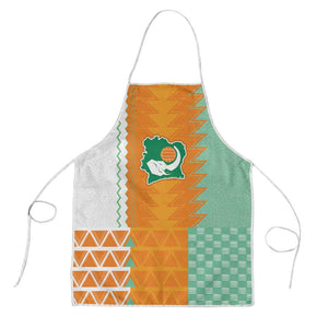 Ivory Coast Football Apron Côte d'Ivoire-Tribal Sporty Style - African Pride