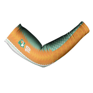 Custom Ivory Coast Football Arm Sleeves Côte d'Ivoire-Tribal Sporty Style - African Pride