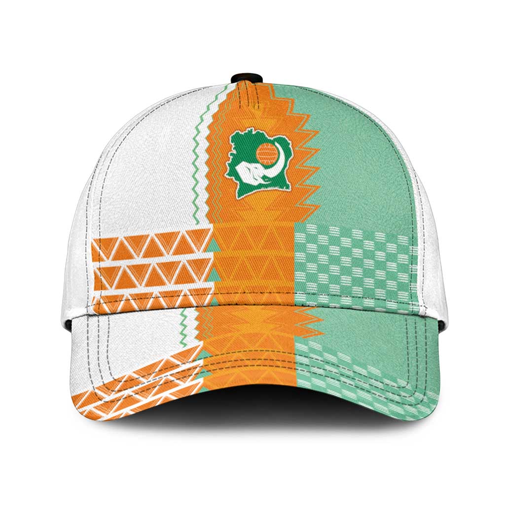 Ivory Coast Football Classic Cap Côte d'Ivoire-Tribal Sporty Style