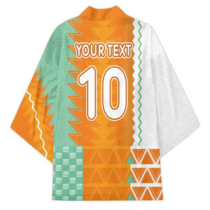Custom Ivory Coast Football Kimono Côte d'Ivoire-Tribal Sporty Style - African Pride