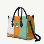Ivory Coast Football Leather Bag Côte d'Ivoire-Tribal Sporty Style - African Pride