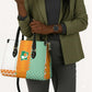 Ivory Coast Football Leather Bag Côte d'Ivoire-Tribal Sporty Style - African Pride