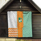 Ivory Coast Football Quilt Côte d'Ivoire-Tribal Sporty Style - African Pride